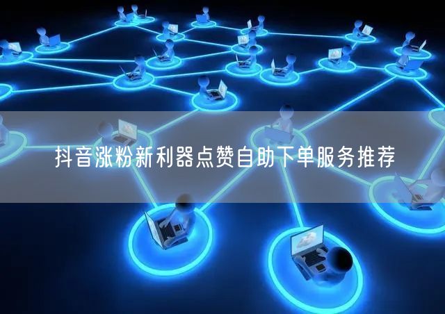 抖音涨粉新利器点赞自助下单服务推荐