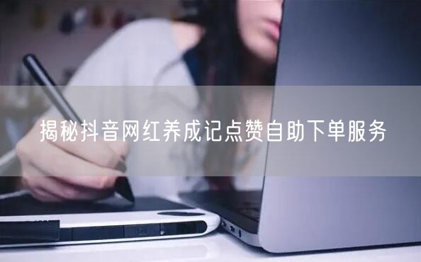 揭秘抖音网红养成记点赞自助下单服务