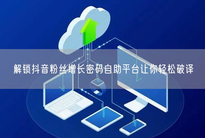 解锁抖音粉丝增长密码自助平台让你轻松破译