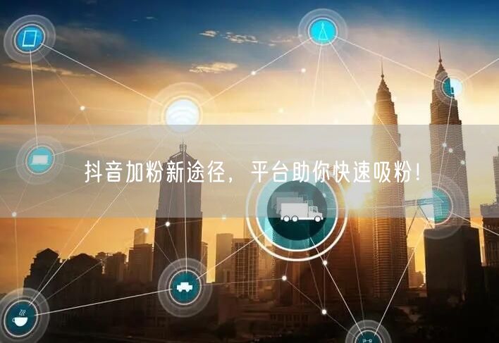 抖音加粉新途径，平台助你快速吸粉！